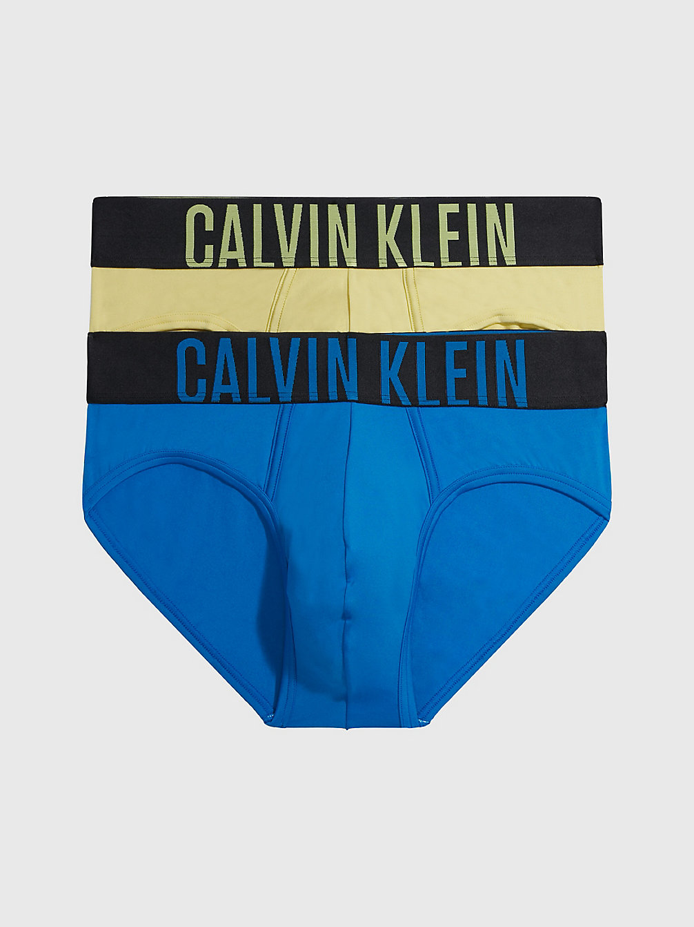CELERY SPRIG, PIECE OF BLUE Lot De 2 Slips - Intense Power undefined hommes Calvin Klein