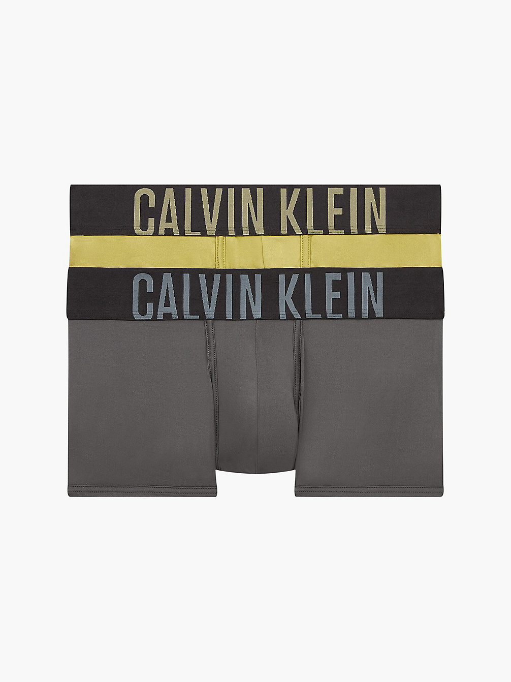 SLEEK GREY/ PISTACHE Lot De 2 Boxers Taille Basse - Intense Power undefined hommes Calvin Klein