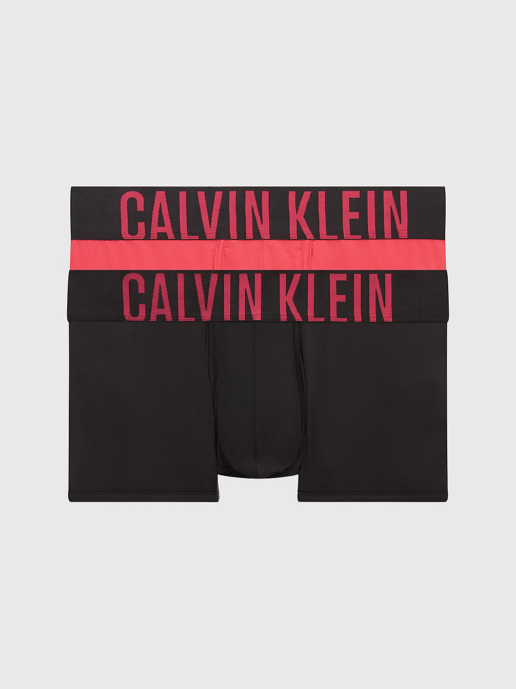 B-PINK SPLENDOR LOGO/ PINK SPLENDOR 2 Pack Low Rise Trunks - Intense Power undefined men Calvin Klein