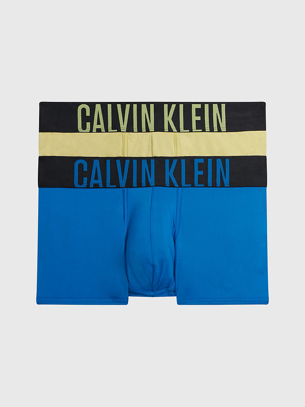 CELERY SPRIG, PIECE OF BLUE 2 Pack Low Rise Trunks - Intense Power undefined men Calvin Klein