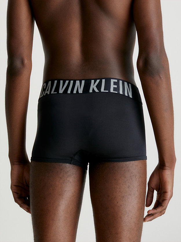 B-CLAY GREY, SIGNATURE BLUE LOGO Lot de 2 boxers taille basse - Intense Power for hommes CALVIN KLEIN