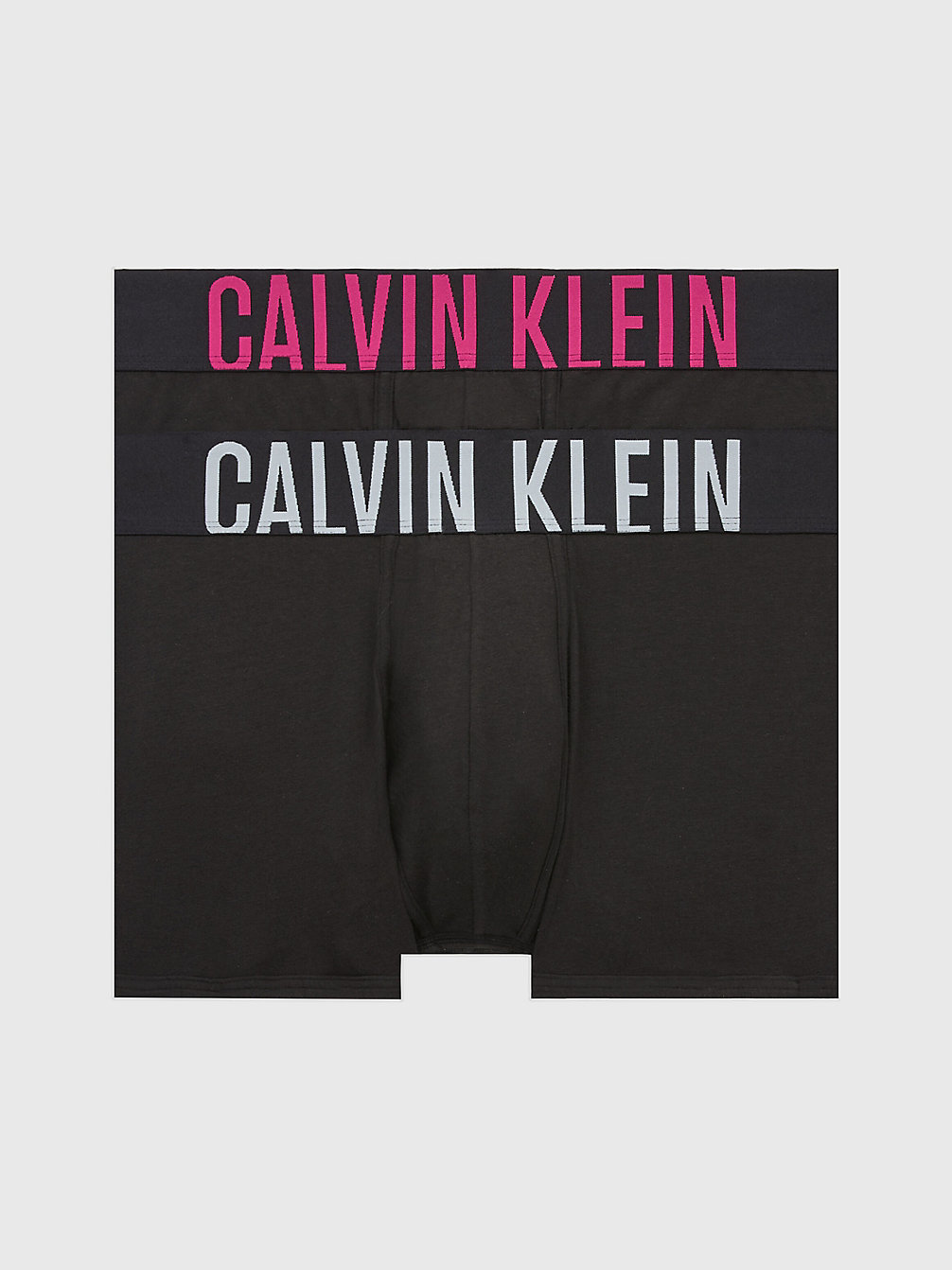 B-VERY BERRY/ AQUA POOL LOGOS 2 Pack Trunks - Intense Power undefined men Calvin Klein