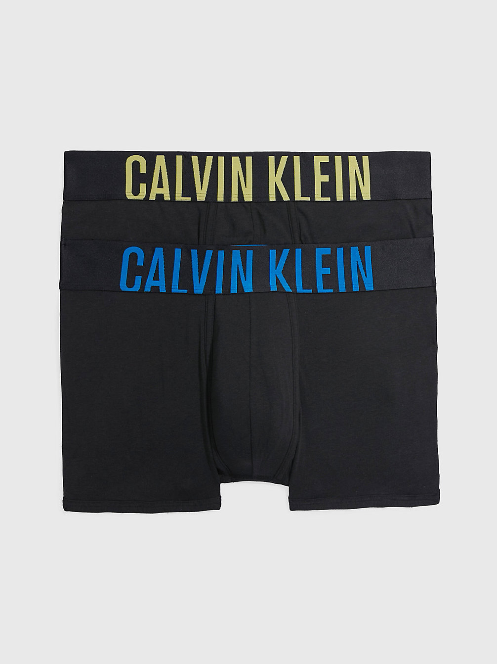 B-CELERY SPRIG, PIECE OF BLUE LOGO Boxer Aderenti In Confezione Da 2 - Intense Power undefined uomo Calvin Klein