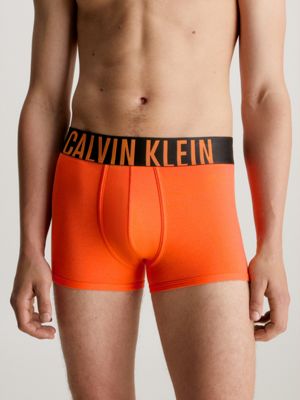 Calvin Klein Intense Power Cotton Stretch Trunks, Pack of 2, Black, S