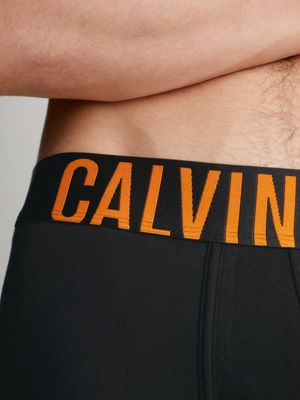 Calvin Klein Underwear Boxers 'Intense Power' em Roxo Escuro, Tangerina