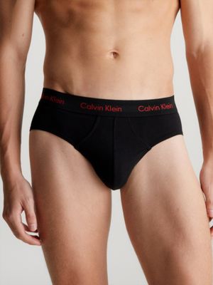 3 Pack Hip Briefs - Cotton Stretch Wicking Calvin Klein®