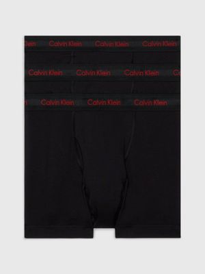 Calvin Klein Microfiber Stretch Trunk 2 Pack Black/Wicked