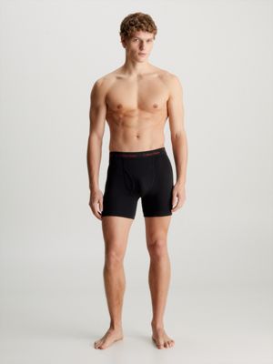 Buy Calvin Klein Cotton Stretch Boxer Briefs Three Pack from Next Luxembourg