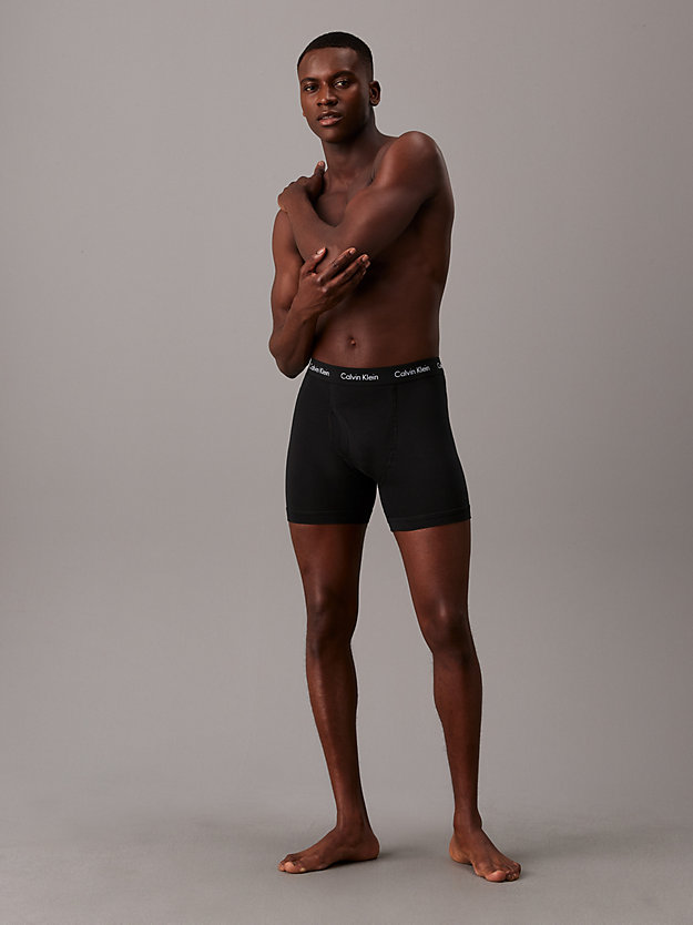 BLACK 3er-Pack Boxershorts – Cotton Stretch für Herren CALVIN KLEIN