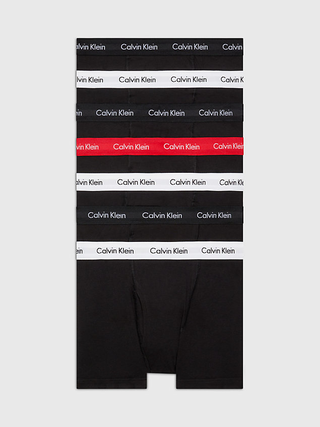  bl w/ rge wb 7er pack shorts – cotton stretch für herren - calvin klein