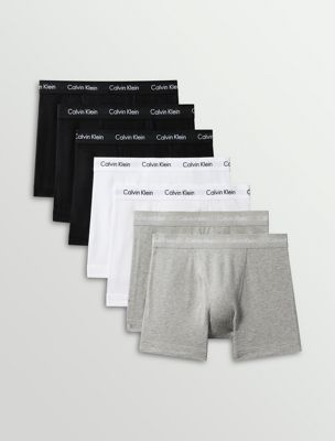 multi 7 pack trunks - cotton stretch for men calvin klein