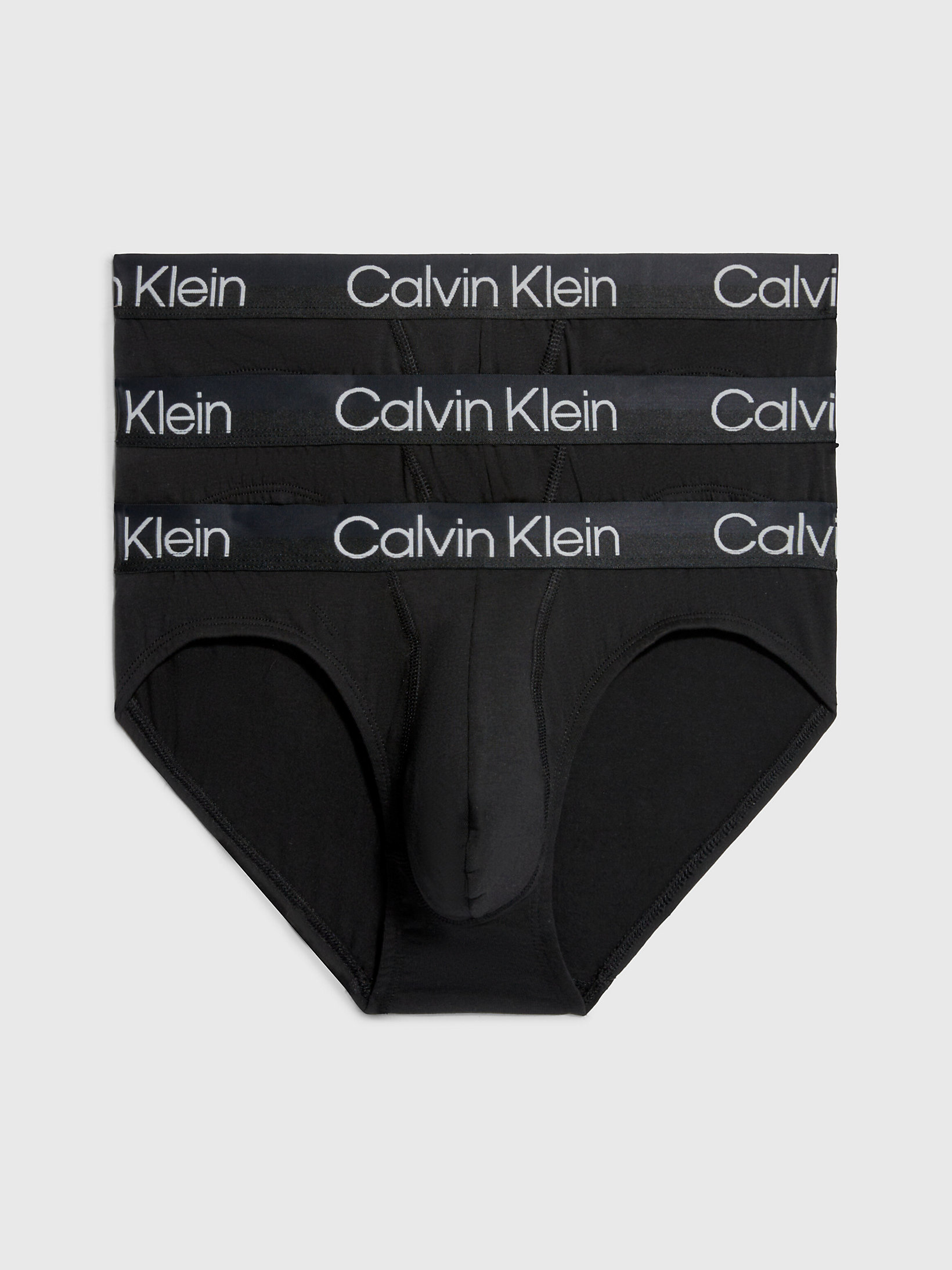 Pack De 3 Slips - Modern Structure > Black > undefined mujer > Calvin Klein