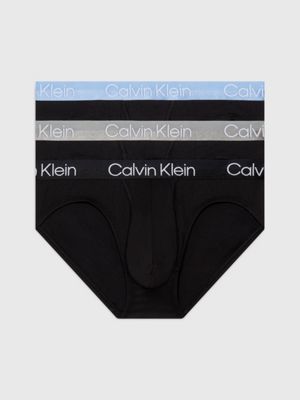 Calvin Klein Micro Y-Back Thong 3-Pack Capsize/Downpour/Red NB1876-905 at  International Jock