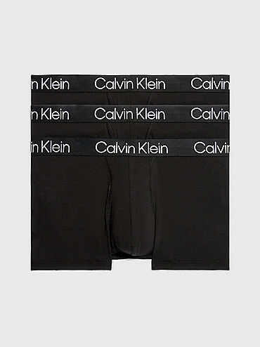 Calvin Klein Mens Modern Structure Hip Brief 3 Pack - Belle Lingerie