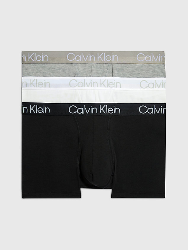 multi 3er-pack shorts - modern structure für herren - calvin klein