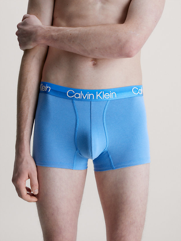 blue 3er-pack shorts - modern structure für herren - calvin klein