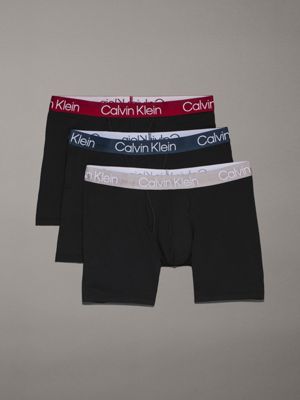  zinc wbs 3 pack boxer briefs - modern structure for men calvin klein