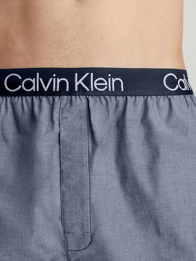 blue slim fit boxers - modern structure for men calvin klein