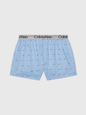 Calvin Klein Men's Ultra Soft Modal Boxer Briefs, Abstrac Animal Print-  Bayou Blue, Small : : Clothing, Shoes & Accessories