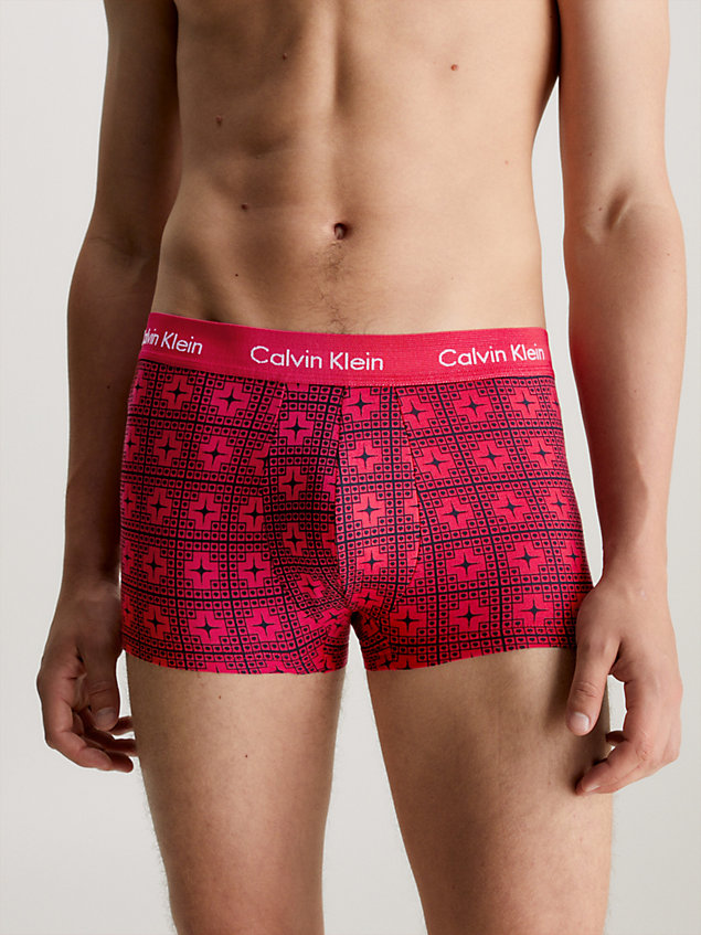  bl wbs 3 pack low rise trunks - cotton stretch for men calvin klein