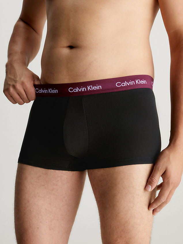  bl wbs 3er-pack hüft-shorts - cotton stretch für herren - calvin klein