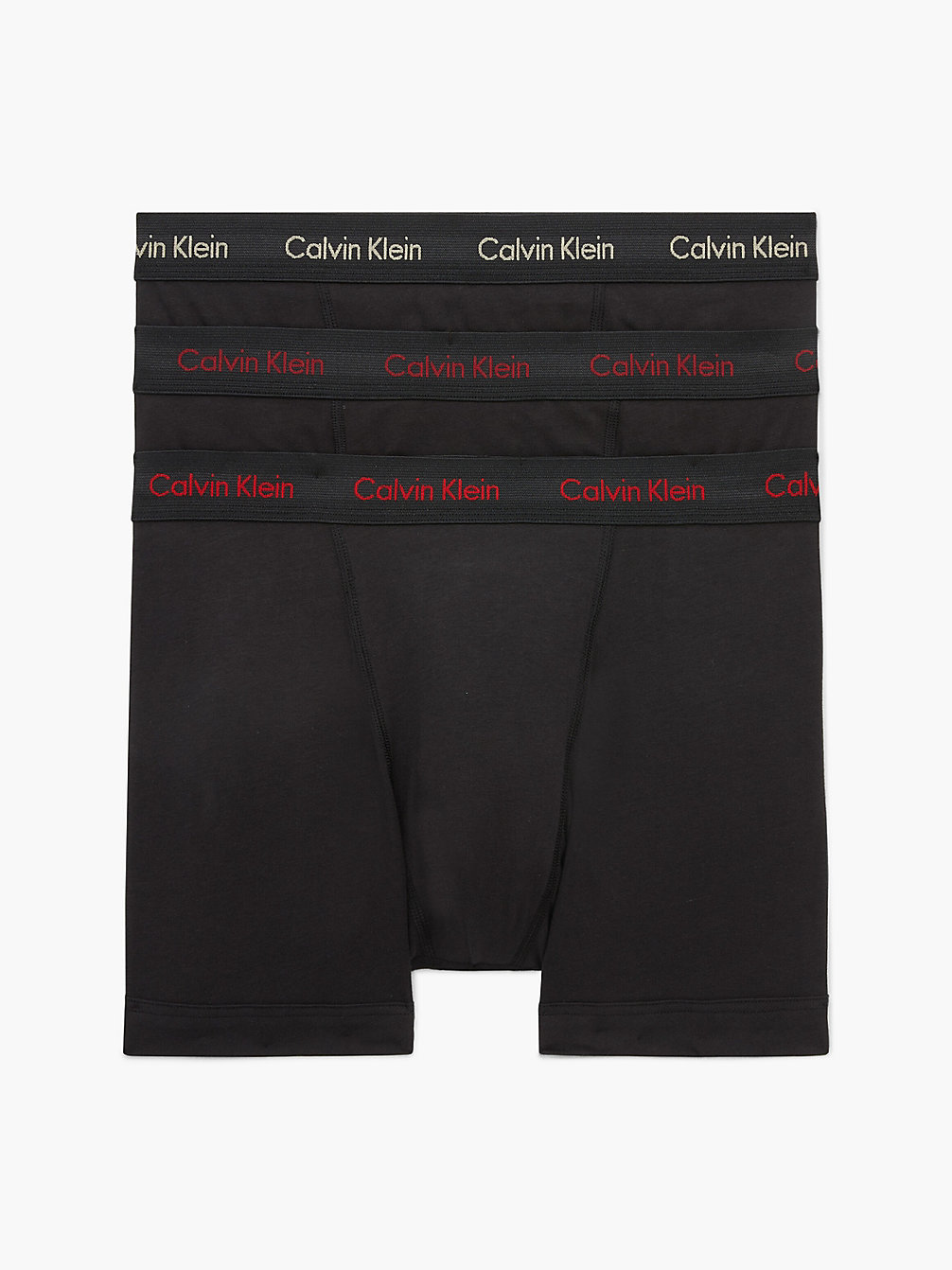 Pack De 3 Bóxers - Cotton Stretch > B-TUFFET/ RED CARPET/ EXACT LOGOS > undefined mujer > Calvin Klein