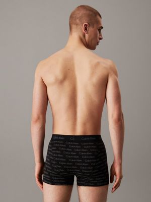 gr heath 3 pack trunks - cotton stretch for men calvin klein