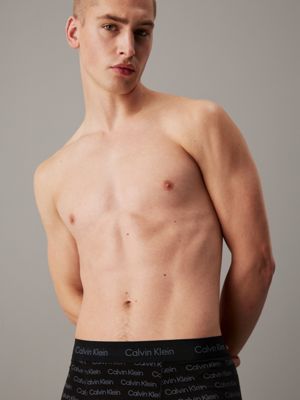 gr heath 3 pack trunks - cotton stretch for men calvin klein
