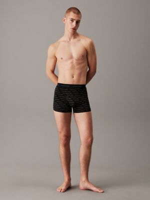 gr heath 3 pack trunks - cotton stretch for men calvin klein