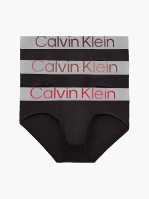 3 Pack Briefs - Steel Micro Calvin Klein® | 000NB3073A6J4