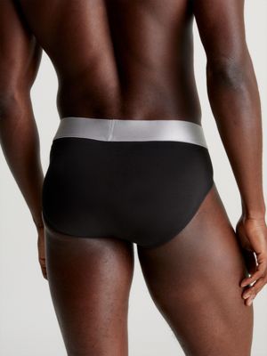 Calvin Klein Men's 3 Pack Hip Briefs, Black, XS at  Men's Clothing  store
