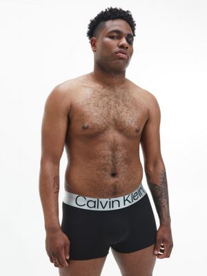 3 Pack Low Rise Trunks - Steel Micro Calvin Klein®