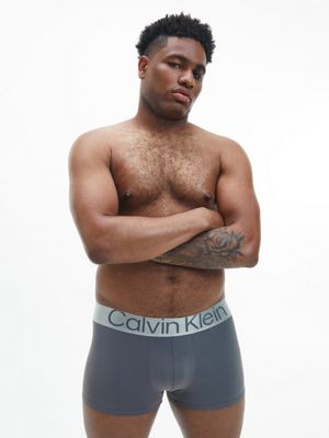 Calvin klein men's steel deals micro low rise trunks