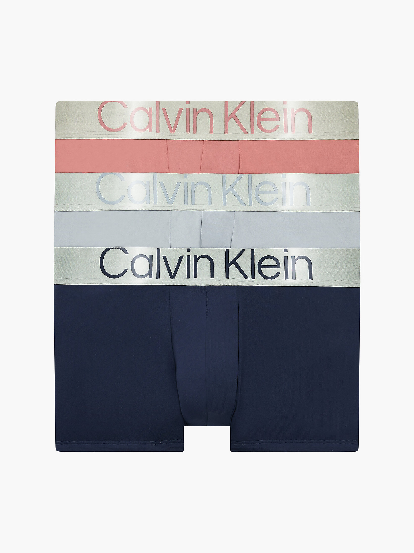 Steel Micro Boxer a vita bassa in confezione da 3 Calvin Klein Uomo Abbigliamento Intimo Boxer shorts Boxer shorts aderenti 