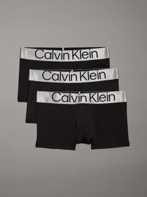 Pack de 3 bóxers de tiro bajo - Steel Micro Calvin Klein