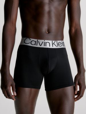 Calvin Klein Men's Steel Micro Boxer Brief, White, X-Large
