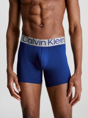 3 pack boxers lang Steel Micro Calvin Klein 000NB3075AC7T