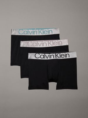 3 Pack Boxer Briefs Steel Micro Calvin Klein 000NB3075AQTE