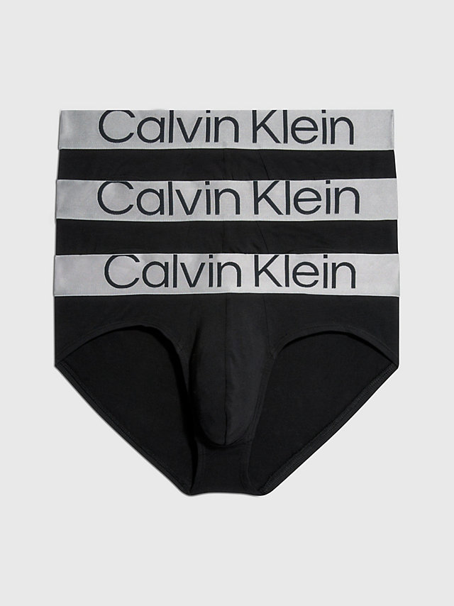 Pack De 3 Slips - Steel Cotton > Black > undefined mujer > Calvin Klein
