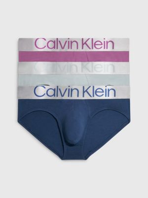 3 Pack Briefs - Steel cotton Calvin Klein® | 000NB3129AC7Y