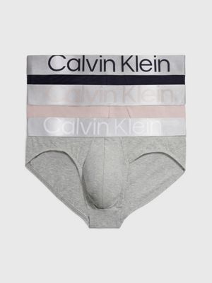 Etna rok generatie 3-pack slips - Steel cotton Calvin Klein® | 000NB3129ACCD