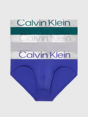 Calvin Klein Mens Steel Micro Hip Underwear Briefs