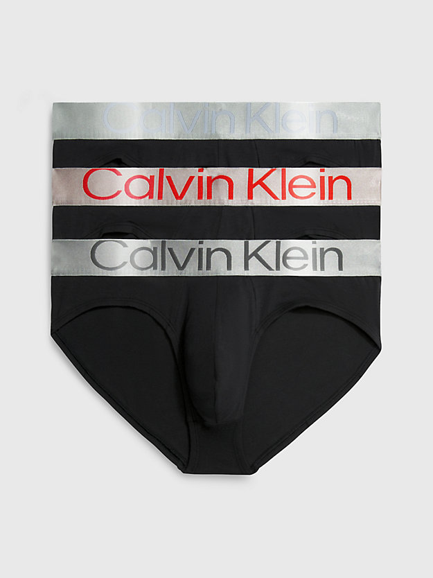 3 Pack Briefs - Steel cotton Calvin Klein® | 000NB3129AGTB