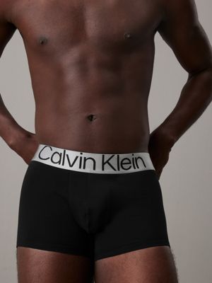 Calvin Klein Underwear SUSTAIN STEEL COTTON TRUNK 3-PACK Black