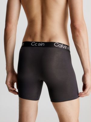 Calvin Klein Men's Ultra-Soft Modern Boxer Brief - Black - XL