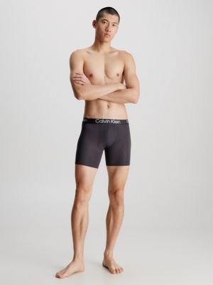 Calvin Klein Men's Ultra-Soft Modern Boxer Brief - Black - XL