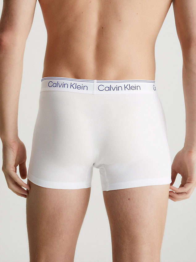 white shorts - athletic cotton für herren - calvin klein