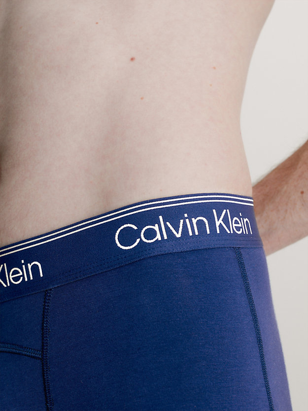 BLUE DEPTHS Trunks - Athletic Cotton for men CALVIN KLEIN