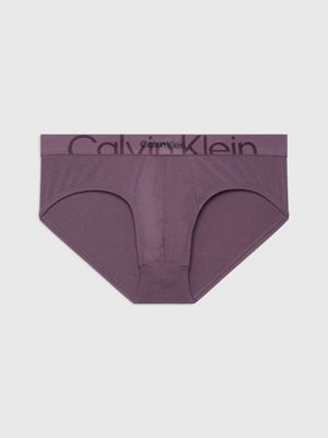 Calvin Klein Men`s Intense Power Cotton Hip Brief 1 Pack (Blue  Shadow(NB1040-403), Large) at  Men's Clothing store
