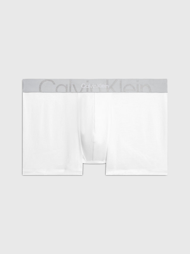 White Trunks - Embossed Icon undefined men Calvin Klein